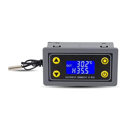 EWAT Temp Control Thermostat App Remote Control Digital Temperature Switch Controller Heating/Cooling Mode Data Storage Smart thermostats for Home