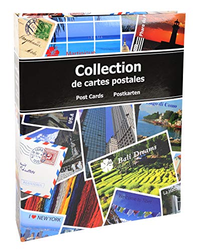 Exacompta Álbum de colección de postales