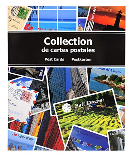 Exacompta Álbum de colección de postales