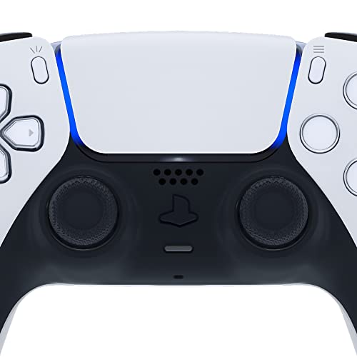 eXtremeRate Anillos de Acento para Playstation 5 Mando Accesorios Anillos de Joysticks para PS5 Anillos de Reemplazo con un Herramienta de Abrir Anillos para PS5-NO Incluye Control(Negro Sólido)