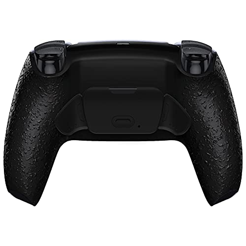 eXtremeRate Programable Rise Remap Kit para PS5 Mando BDM-010 Actualización Board&Carcasa Trasera Diseñada&Botones Traseros Accesorios para Playstation 5 Control-NO Incluye Mando(Salpicaduras Negras)