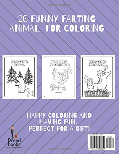 Farting Animals Coloring Book: A Fun Creativity Coloring Book | Hilarious Look At The Secret Life Wild Animals | Perfect For A Gift | Color, Laugh, Relaxation with Stress Relieving