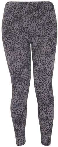Fashion para mujer 4 menos patrones para coser diseño de estampado de leopardo Leggings muñecos elásticos con camiseta de fútbol para hombre
