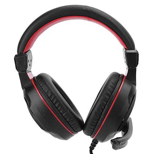 fasient1 Auriculares para Juegos de 3,5 mm, cómodos, con reducción de Ruido, Auriculares para Juegos con micrófono, para PC/para Mac/móvil/para PS4/para Xbox One/para Switch, etc.