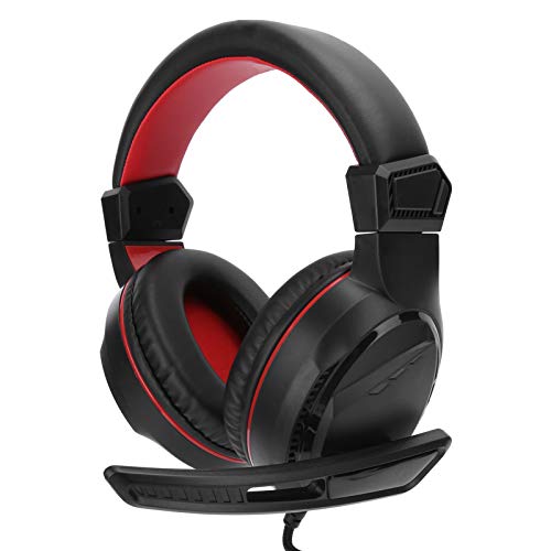 fasient1 Auriculares para Juegos de 3,5 mm, cómodos, con reducción de Ruido, Auriculares para Juegos con micrófono, para PC/para Mac/móvil/para PS4/para Xbox One/para Switch, etc.