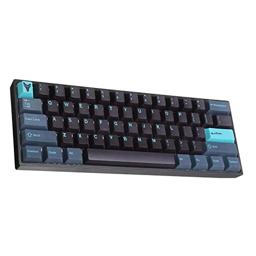 Feixunfan Keycaps 118 Keys Shark KeyCap Set Cherry Perfil Pbjon Tecla De Sublimación para Teclado para Juegos (Color : Azul, Size : 118 Keys)