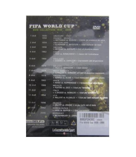 Fifa World Cup Dvd Collection 1930-2006 [DVD] [Italia]