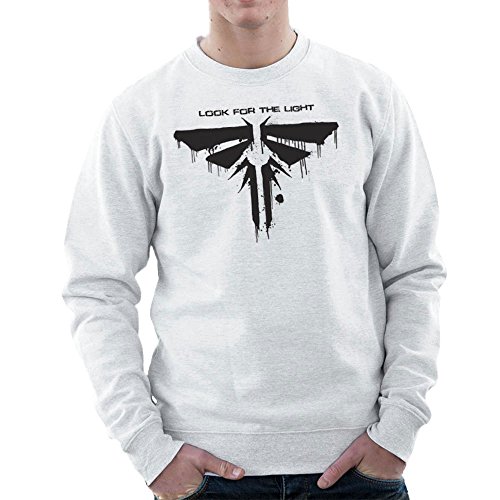 Fireflies Look for the Light Slogan Last of Us Men's Sweatshirt