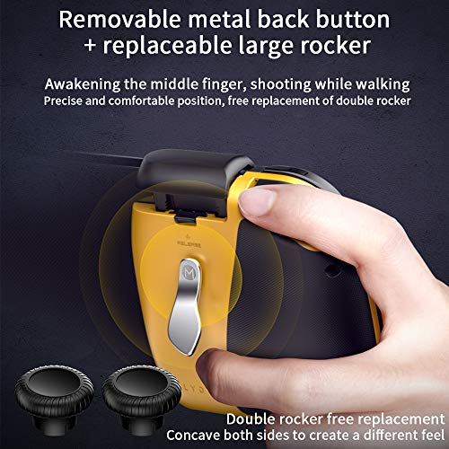 Flydigi Controlador de Juegos móvil PUBG CODM, Wasp 2 Gamepad PUBG Set Android Teléfono móvil Tableta Universal Bluetooth Auxiliar Teclado Ratón Presión automática Periféricos para Pad para CODM