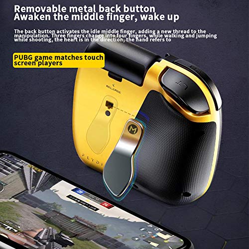 Flydigi Controlador de Juegos móvil PUBG CODM, Wasp 2 Gamepad PUBG Set Android Teléfono móvil Tableta Universal Bluetooth Auxiliar Teclado Ratón Presión automática Periféricos para Pad para CODM