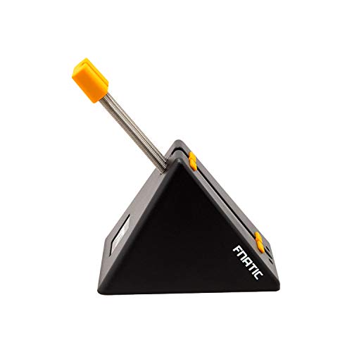 Fnatic - Sistema de gestión de Cables elásticos de ratón para Juegos - para Todos los Cables Regulares de ratón, Soporte de Cable de ratón para PC, Muelle Ajustable, 240 g, 9,7 cm x 5,5 cm x 7,1 cm