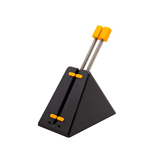 Fnatic - Sistema de gestión de Cables elásticos de ratón para Juegos - para Todos los Cables Regulares de ratón, Soporte de Cable de ratón para PC, Muelle Ajustable, 240 g, 9,7 cm x 5,5 cm x 7,1 cm