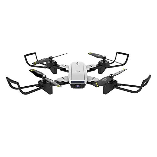 Folding Transformable Pocket RC Drone 3D Rollover Innovative Selfie Drone 2MP 480P Camera Remote Control Aircraft WiFi FPV 6-Axis Gyro Aircraft for Child Adult Gift (White 1080P)