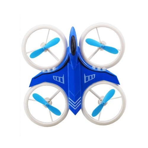 Folding Transformable Pocket RC Drone 3D Rollover Innovative Selfie Drone 2MP 480P Camera Remote Control Aircraft WiFi FPV 6-Axis Gyro Aircraft for Child Adult Gift (Blue)