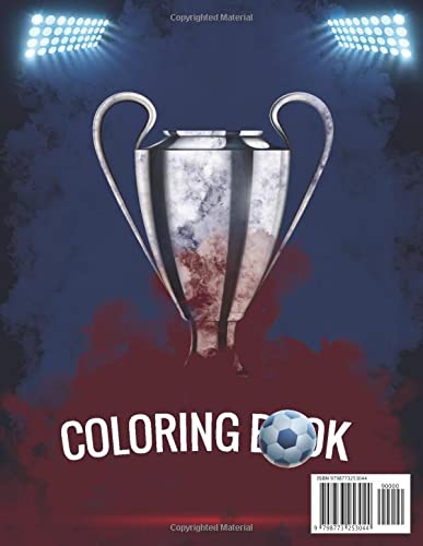 FOOTBALL STARS COLOURING BOOK: FOR KIDS