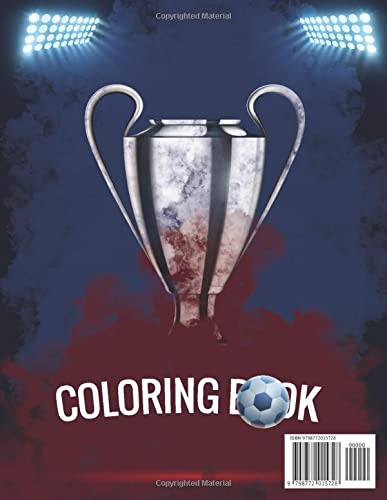 FOOTBALL STARS COLURING BOOK FOR KIDS: All ages