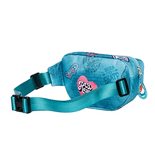 Forever Ninette Ninette-02086 Skater Mint-Riñonera Glaze, Color Verde (Karactermania “02086”)