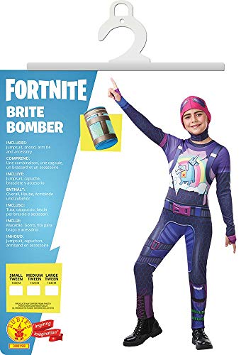 Fortnite - Disfraz Brite Bomber para niño, 13-14 años (Rubies 300198-TE)