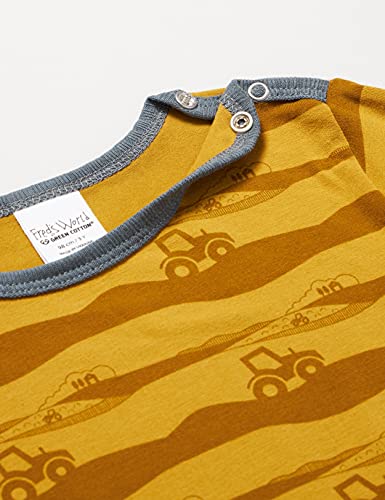 Fred's World by Green Cotton Farming T Baby Camiseta, Avocado, 98 para Bebés