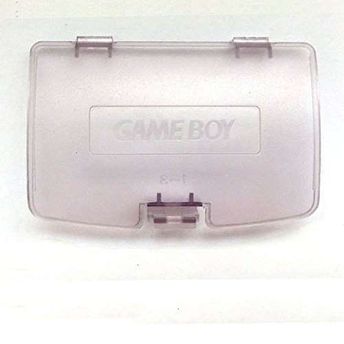 Funda para puerta trasera con batería para Gameboy Color GBC Game Boy Color Replaceme Clear Purple