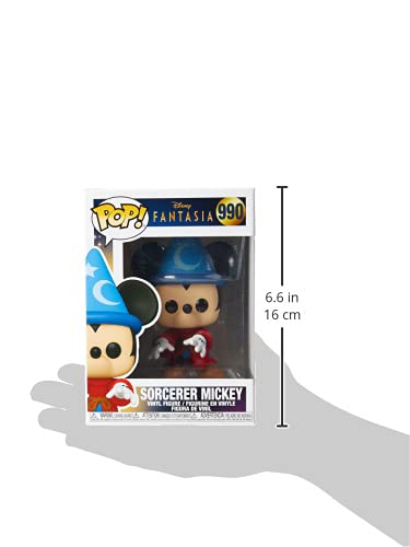 Funko - Pop! Disney Fantasia 80th - Sorcerer Mickey Figura Coleccionable, Multicolor (51938)