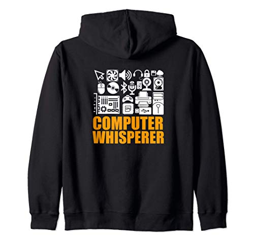 Funny Computer Whisperer Storage Cloud Network Guru Gifts Sudadera con Capucha
