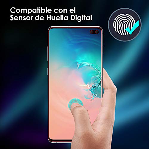 G-Color Galaxy S10 Plus Protector de Pantalla, [2 Piezas][[Alta Definición y Sensibilidad][Sin Burbujas] TPU, Protector de Pantalla para Samsung Galaxy S10+/S10 Plus