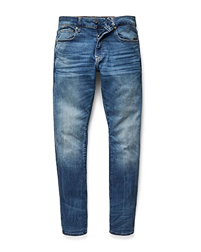 G-STAR RAW Revend Skinny Jeans, Multicolor (Medium Indigo Aged 8968-6028), 31W / 32L para Hombre