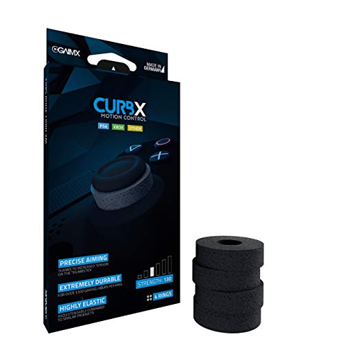 GAIMX CURBX 130 Motion Control – Diana y Amortiguador para thumbstick – Mejora de puntería para Playstation 4 (PS4), Xbox One y Xbox 360 (Grosor 130)