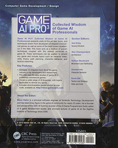 Game AI Pro 3: Collected Wisdom of Game AI Professionals