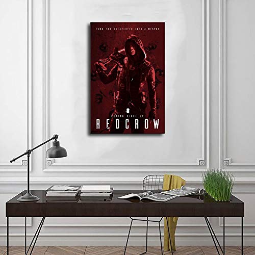Game Tom Clancy's Rainbow Six Siege 1 Póster de lona para dormitorio, decoración de paisaje, oficina, habitación, regalo, 60 x 90 cm, estilo unframe-1