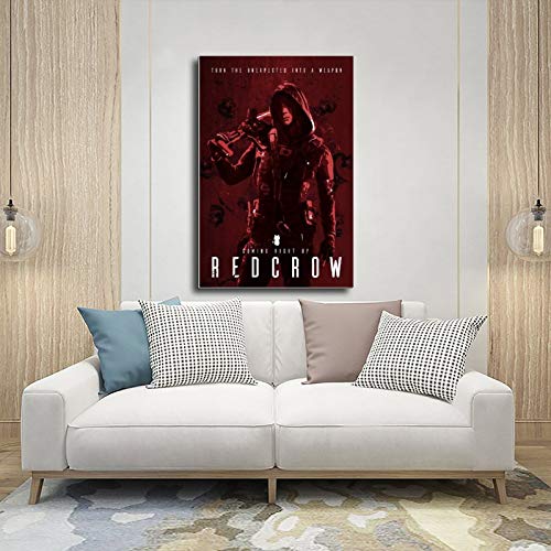 Game Tom Clancy's Rainbow Six Siege 1 Póster de lona para dormitorio, decoración de paisaje, oficina, habitación, regalo, 60 x 90 cm, estilo unframe-1