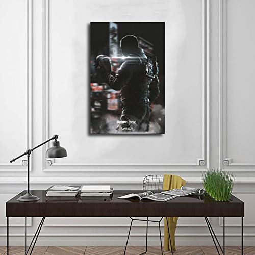 Game Tom Clancy's Rainbow Six Siege 2 - Póster de lienzo para pared (30 x 45 cm)