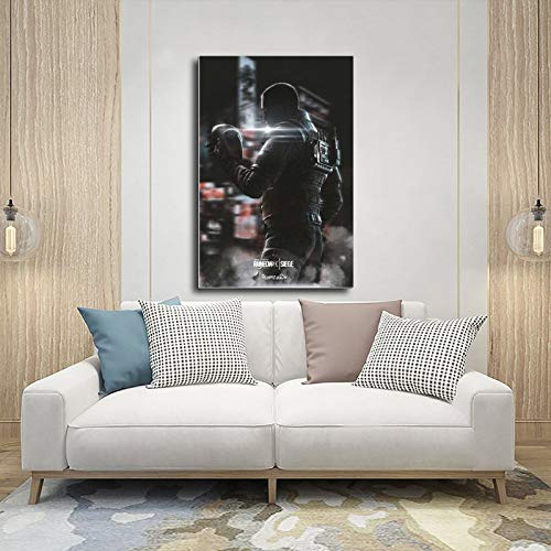 Game Tom Clancy's Rainbow Six Siege 2 - Póster de lienzo para pared (30 x 45 cm)