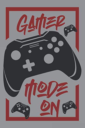 Gamer Mode On: Video Game Collector Gift College Ruled Blank Lined Notebook or Journal