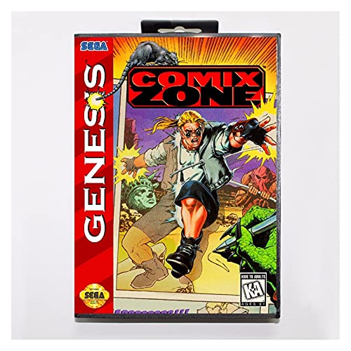 GAOHEREN Zone Game Cartridge Tarjeta de juego de 16 bits MD con caja de venta al por menor para Sega Mega Drive Fit For Genesis GHR (Color: RU BOX)