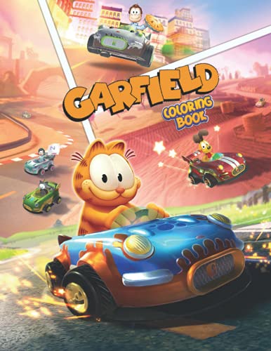 Ğarfield Coloring Book: An Awesome Item To Relax And Refresh With Lots Of Images - A Way To Boost Creativity And Imagine - for Kids and Adults (Perfect for Children Ages 4-12)