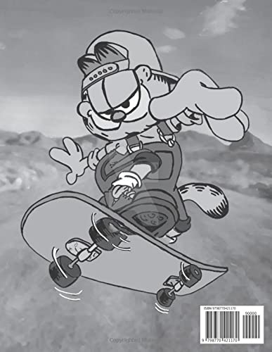 Gărfield Coloring Book: An Awesome Item To Relax And Refresh With Lots Of Images - A Way To Boost Creativity And Imagine - for Kids and Adults (Perfect for Children Ages 4-12)