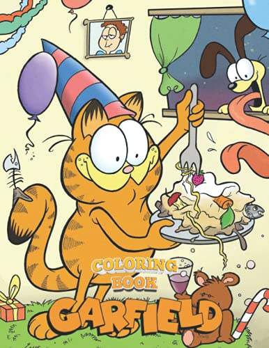 Ğarfield Coloring Book: An Awesome Item To Relax And Refresh With Lots Of Images - A Way To Boost Creativity And Imagine - for Kids and Adults (Perfect for Children Ages 4-12)