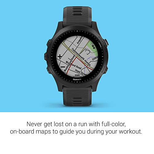 Garmin 010-02063-00 Forerunner 945 - Reloj inteligente GPS para carrera/triatlón con música, color negro