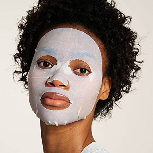 Garnier Skin Active Hydra Bomb, Tissu Mask Revitalizante, Mascarilla facial de Tejido con Granada y Ácido Hialurónico para Pieles Deshidratadas, Reduce Arrugas y Potencia la Luminosidad, 5 Unidades