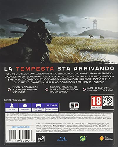 Ghost Of Tsushima - Standard+ [Esclusiva Amazon] - PlayStation 4 [Importación italiana]