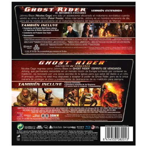 Ghost Rider 1,2 - Bd Duo [Blu-ray]