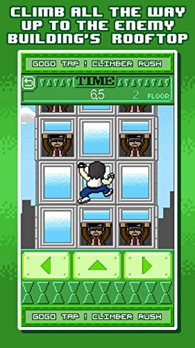 GoGo Tap ! Climber Rush - Retro 8Bit Classic Game