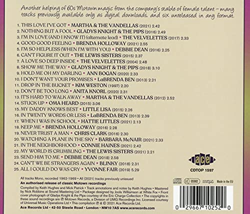 Good Good Feeling! More Motown Girls