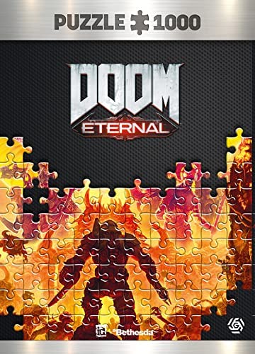 Good Loot Doom: Eternal Maykr | Puzzle 1000 Piezas | Incluye póster y Bolsa | 68 x 48 | Videojuego | Rompecabezas para Adultos y Adolescentes | para Navidad y Regalos | Decoración
