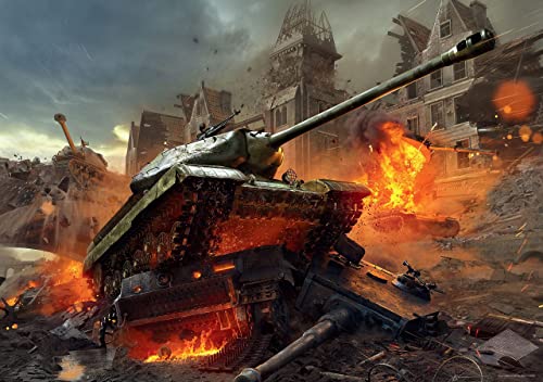Good Loot World of Tanks: New Frontiers | Puzzle 1000 Piezas | Incluye póster y Bolsa | 68 x 48 | Videojuego | Rompecabezas para Adultos y Adolescentes | para Navidad y Regalos | Decoración