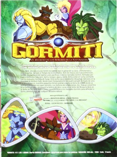 Gormiti: El Regreso De Los Señores De La Naturaleza - Temporada 1 [DVD]