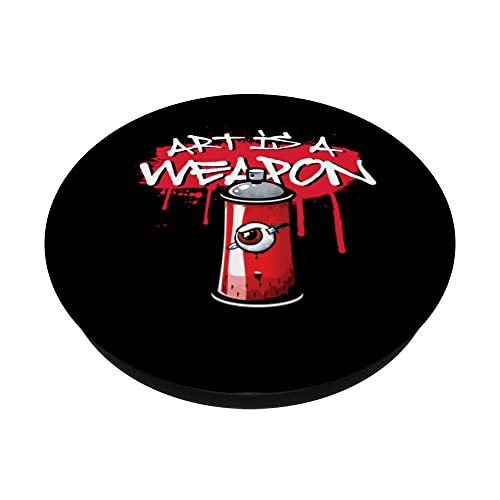 Grafitero Arte callejero Rap Urban Style Spray B-Boying PopSockets PopGrip Intercambiable