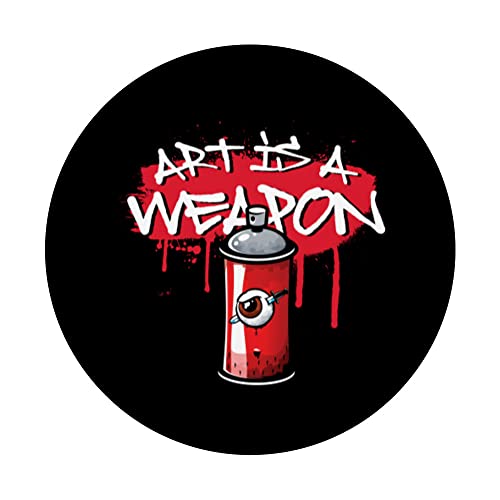 Grafitero Arte callejero Rap Urban Style Spray B-Boying PopSockets PopGrip Intercambiable